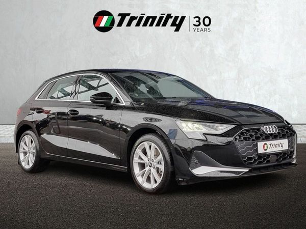 Audi A3 Hatchback, Petrol Plug-in Hybrid, 2025, Black