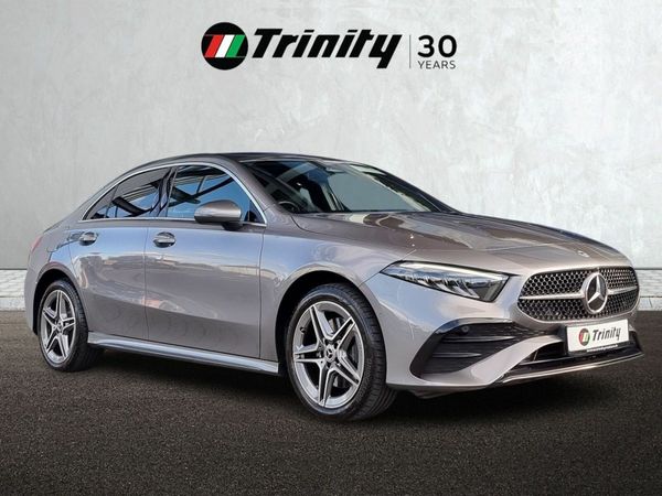 Mercedes-Benz A-Class Saloon, Petrol Plug-in Hybrid, 2024, Grey