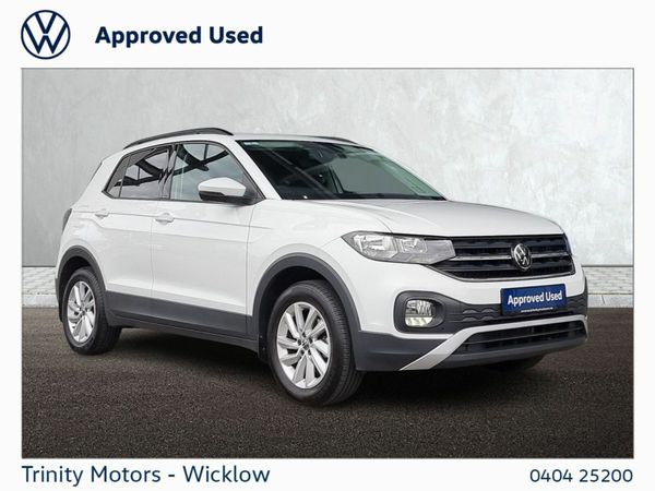 Volkswagen T-Cross SUV, Petrol, 2023, White