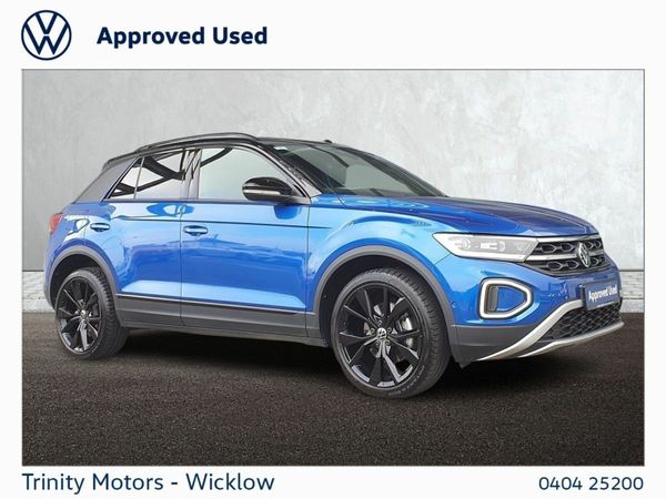 Volkswagen T-Roc SUV, Petrol, 2024, Blue