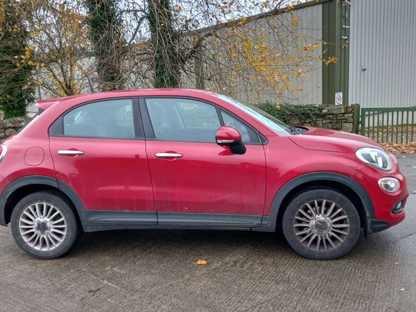 Fiat 500X SUV, Diesel, 2018, Red