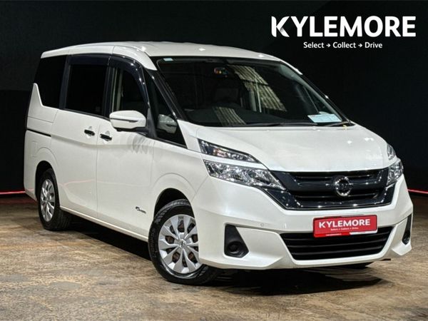 Nissan Serena MPV, Petrol Hybrid, 2017, White