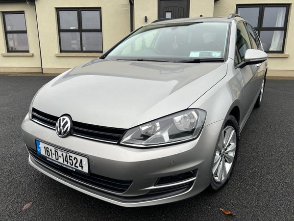 Volkswagen Golf Estate, Diesel, 2016, Silver