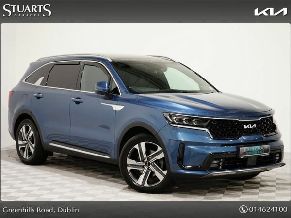 Kia Sorento Estate, Petrol Plug-in Hybrid, 2022, Blue