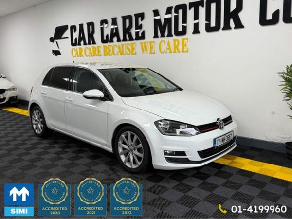 Volkswagen Golf Hatchback, Diesel, 2017, White