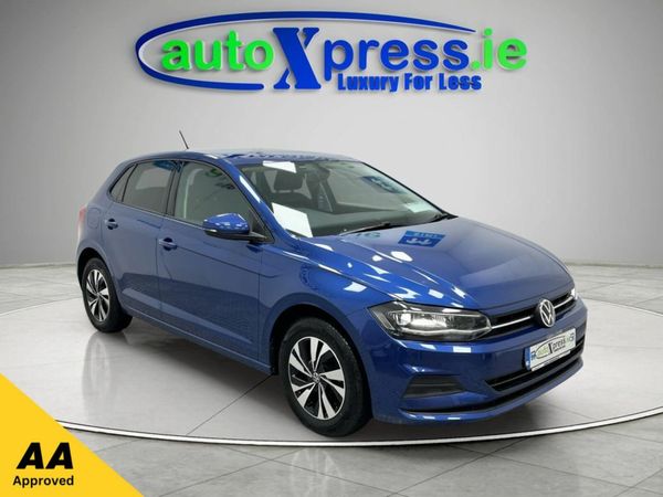 Volkswagen Polo Hatchback, Petrol, 2021, Blue