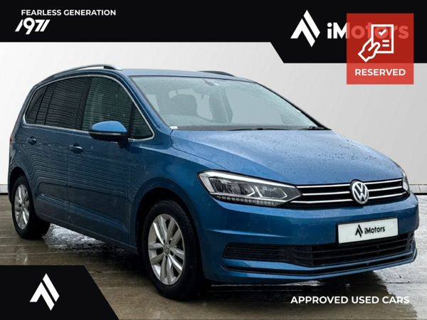 Volkswagen Touran MPV, Petrol, 2018, Blue
