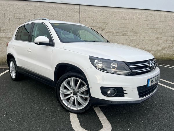 Volkswagen Tiguan SUV, Diesel, 2012, White