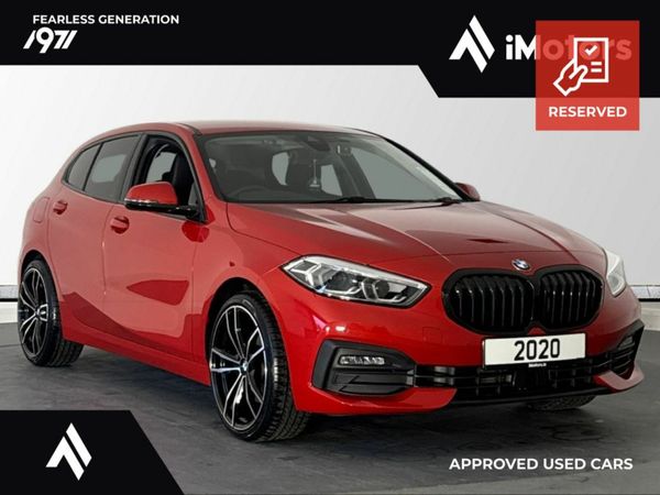 BMW 1-Series Hatchback, Diesel, 2020, Red