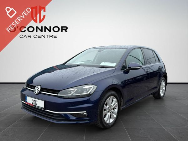 Volkswagen Golf Hatchback, Petrol, 2017, Blue