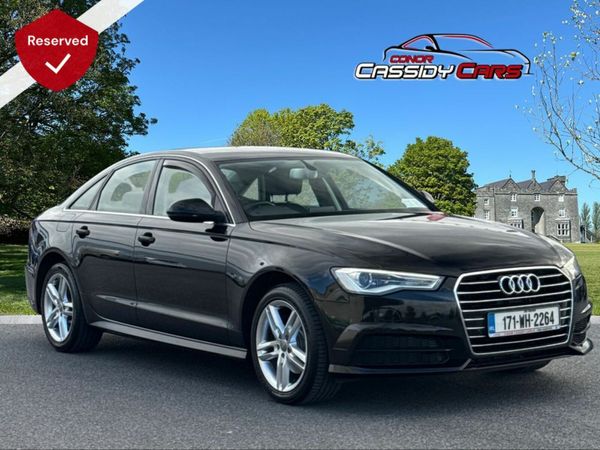 Audi A6 Saloon, Diesel, 2017, Black