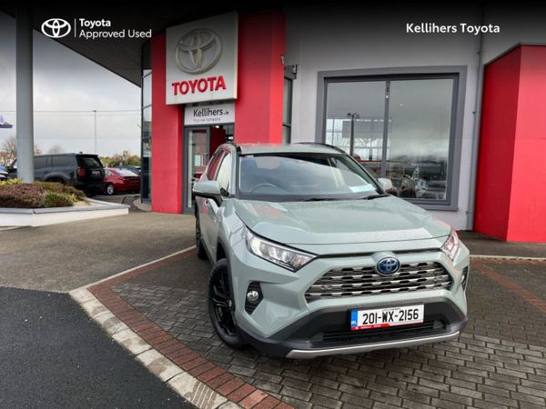 Toyota RAV4 SUV, Petrol Hybrid, 2020, Green