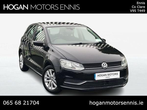 Volkswagen Polo Hatchback, Petrol, 2016, Black