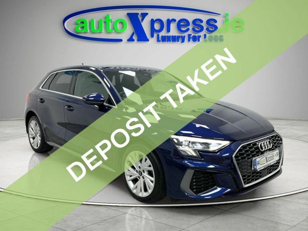 Audi A3 Hatchback, Petrol Plug-in Hybrid, 2022, Blue