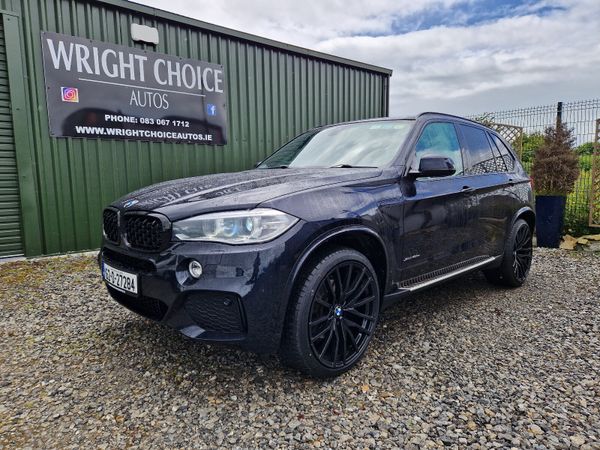 BMW X5 SUV, Petrol Plug-in Hybrid, 2016, Black
