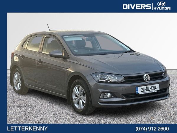 Volkswagen Polo Hatchback, Petrol, 2021, Grey