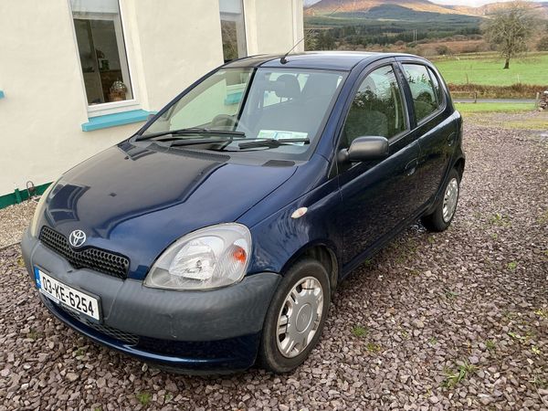 Toyota Yaris Hatchback, Petrol, 2003, Blue