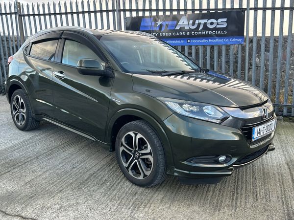 Honda Vezel Hatchback, Petrol Hybrid, 2014, Green