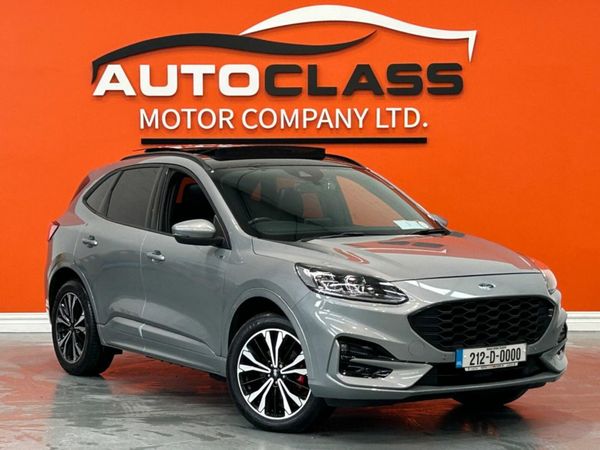Ford Kuga Hatchback, Petrol Hybrid, 2021, Silver