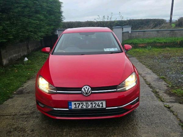 Volkswagen Golf Estate, Diesel, 2017, Red