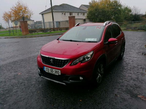 Peugeot 2008 Hatchback, Diesel, 2017, Red