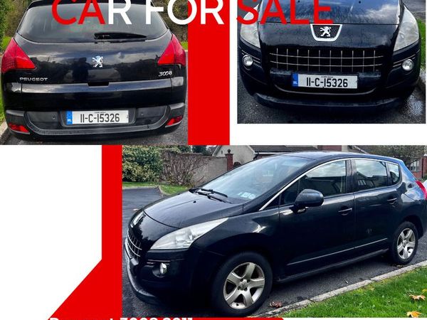 Peugeot 3008 MPV, Diesel, 2011, Black