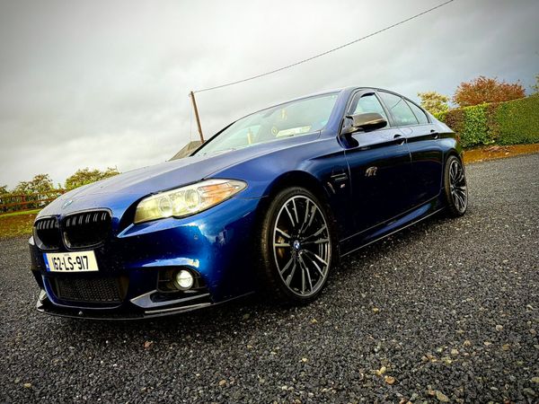 BMW 5-Series Saloon, Diesel, 2016, Blue