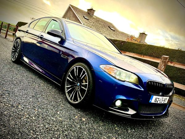 BMW 5-Series Saloon, Diesel, 2016, Blue