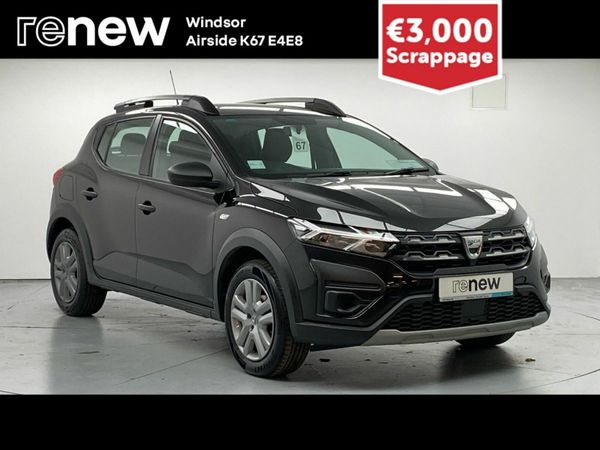 Dacia Sandero Stepway Hatchback, Petrol, 2023, Black