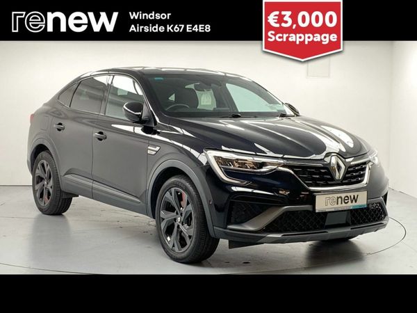 Renault Arkana Hatchback, Petrol, 2022, Black