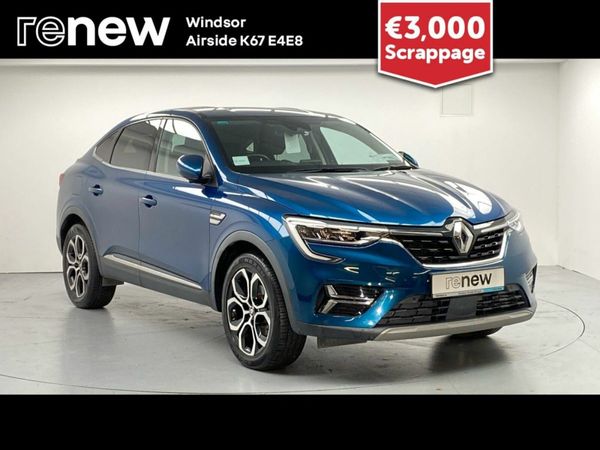Renault Arkana Hatchback, Petrol, 2022, Blue