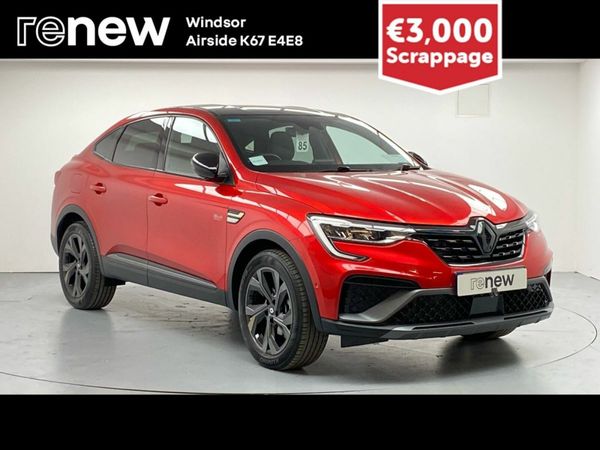 Renault Arkana Hatchback, Petrol, 2023, Red