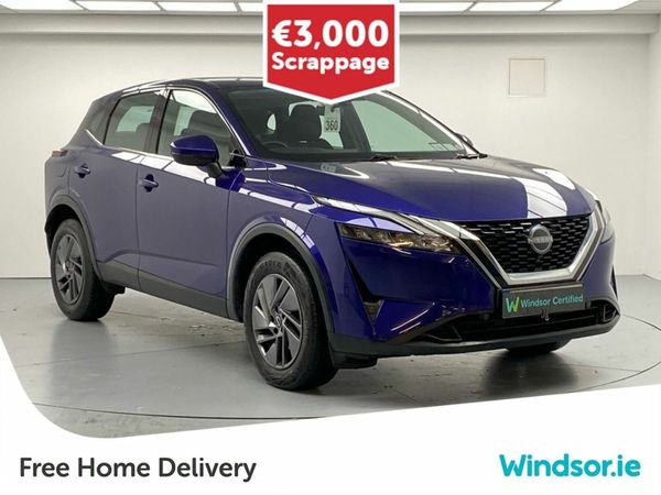 Nissan Qashqai MPV, Petrol, 2023, Blue