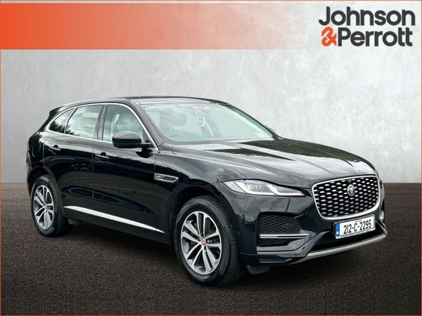 Jaguar F-Pace SUV, Petrol Plug-in Hybrid, 2021, Black