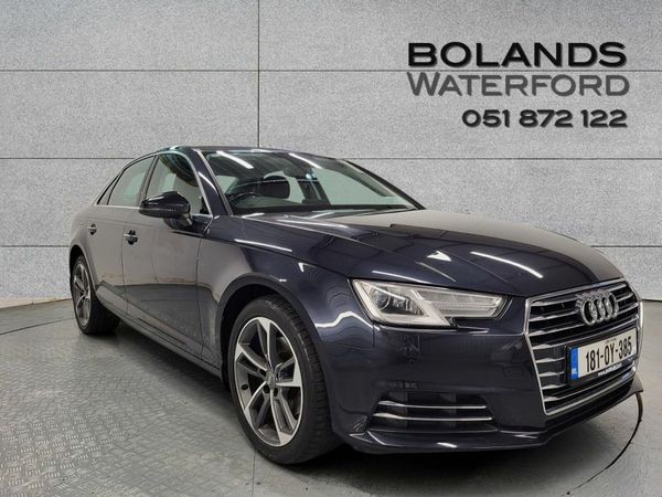 Audi A4 Saloon, Diesel, 2018, Blue