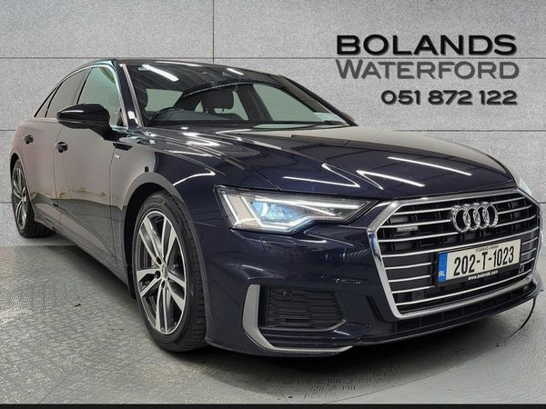 Audi A6 Saloon, Petrol Plug-in Hybrid, 2020, Blue