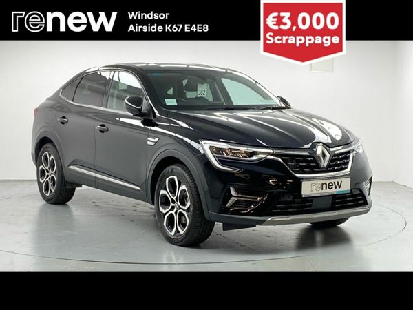Renault Arkana Hatchback, Petrol Hybrid, 2023, Black