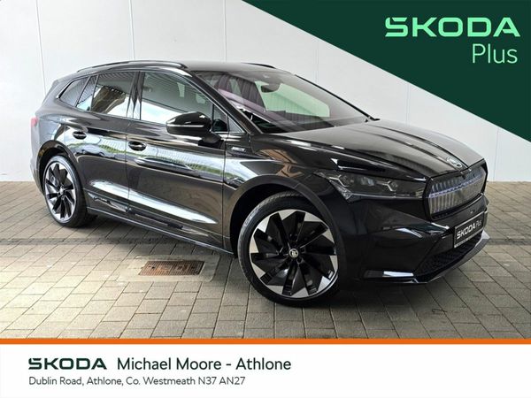 Skoda Enyaq Estate, Electric, 2025, Black