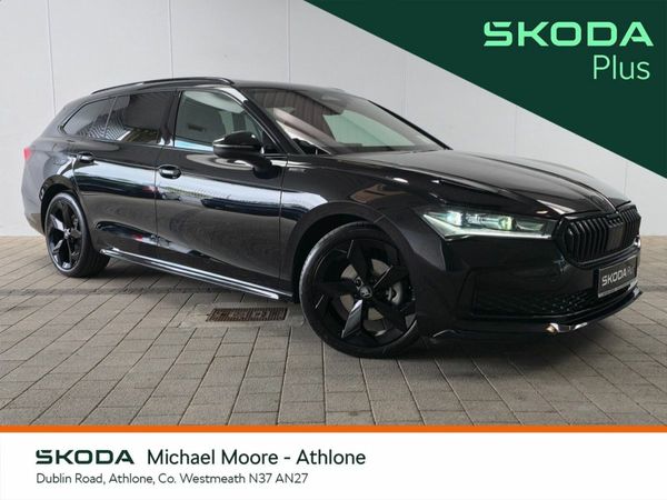 Skoda Superb Estate, Diesel, 2025, Black