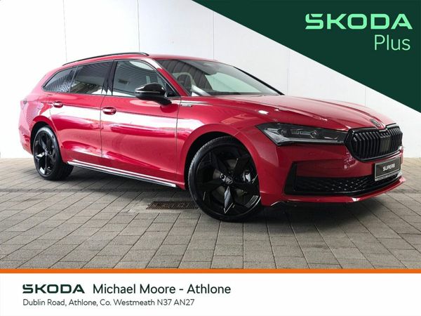 Skoda Superb Estate, Diesel, 2026, Red