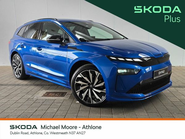 Skoda Enyaq SUV, Electric, 2025, Blue