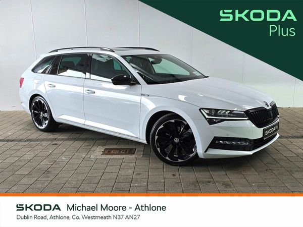 Skoda Superb Estate, Diesel, 2023, White