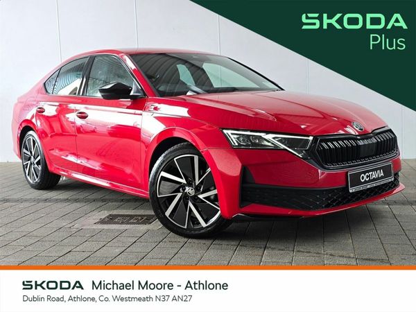 Skoda Octavia Saloon, Diesel, 2026, Red