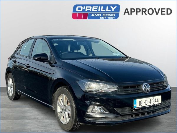 Volkswagen Polo Hatchback, Petrol, 2018, Black