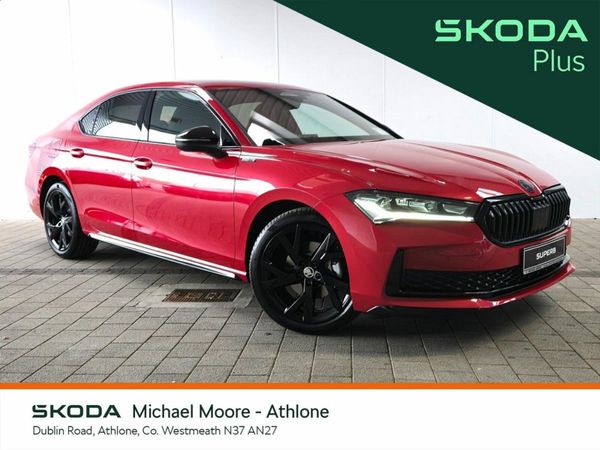 Skoda Superb Saloon, Diesel, 2026, Red