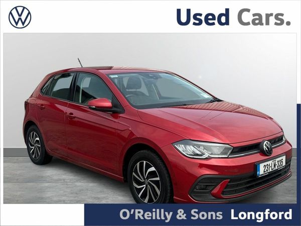 Volkswagen Polo Hatchback, Petrol, 2023, Red