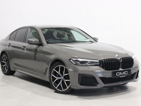 BMW 5-Series Saloon, Petrol Plug-in Hybrid, 2021, Grey