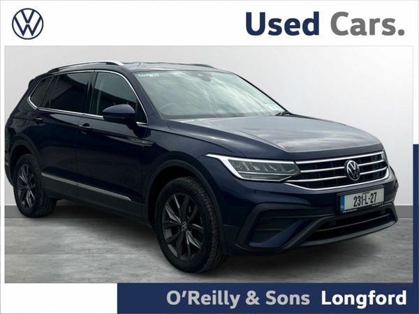 Volkswagen Tiguan Allspace SUV, Diesel, 2023, Blue
