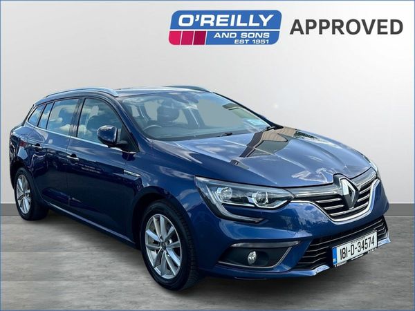 Renault Megane Estate, Diesel, 2018, Blue