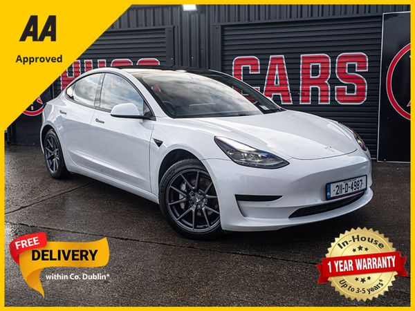 Tesla Model 3 Saloon, Electric, 2021, White